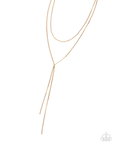 Dutiful Dance - Gold - Necklace