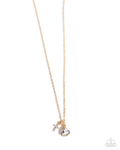 Blessed Brilliance - Gold - Necklace