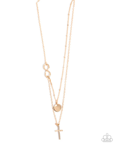 Eternal Embrace - Gold - Necklace