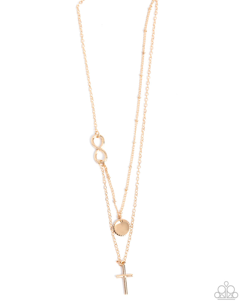 Eternal Embrace - Gold - Necklace