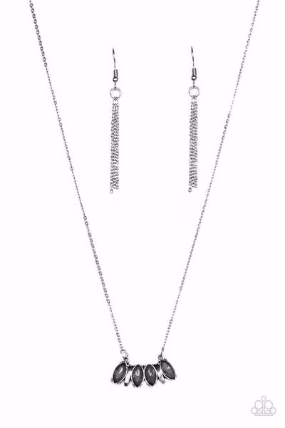 Deco Decadence - Silver - Necklace