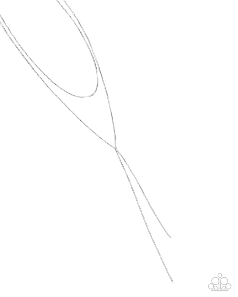 Dutiful Dance - Silver - Necklace