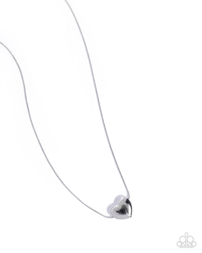 Loveable Look - Silver - Necklace