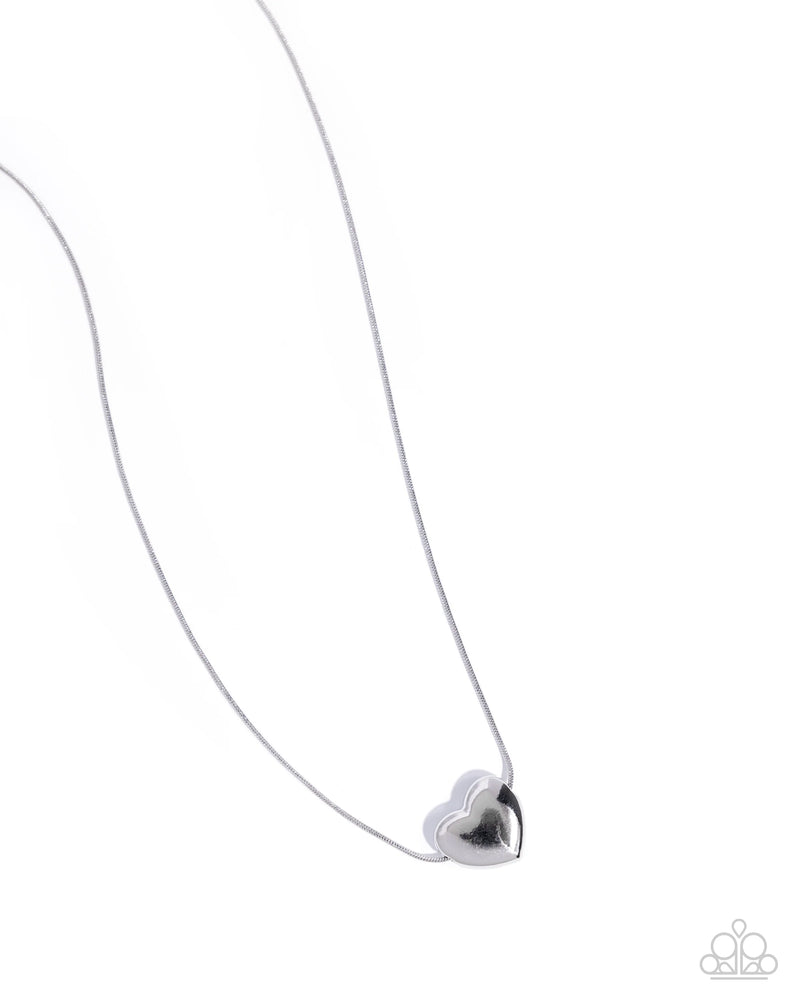 Loveable Look - Silver - Necklace