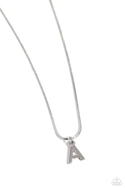 Seize the Initial - A - Necklace