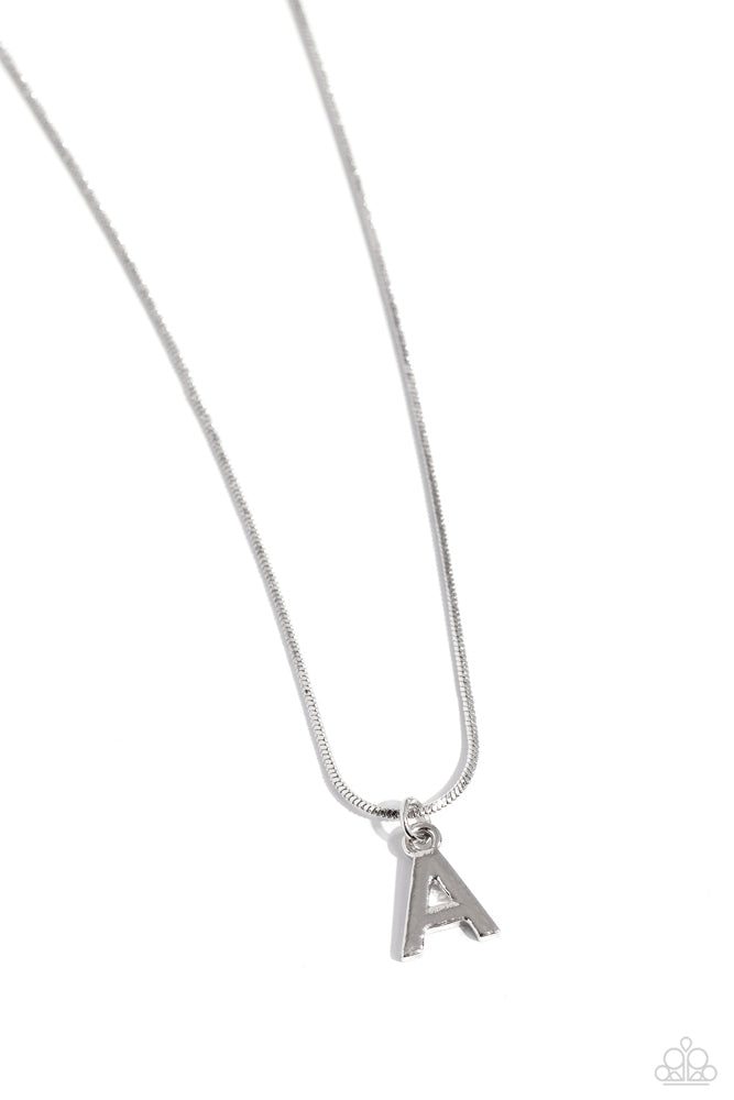 Seize the Initial - A - Necklace