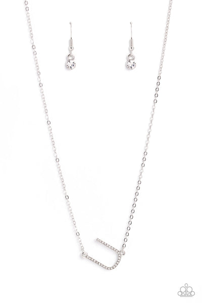 INITIALLY Yours - White - Necklace