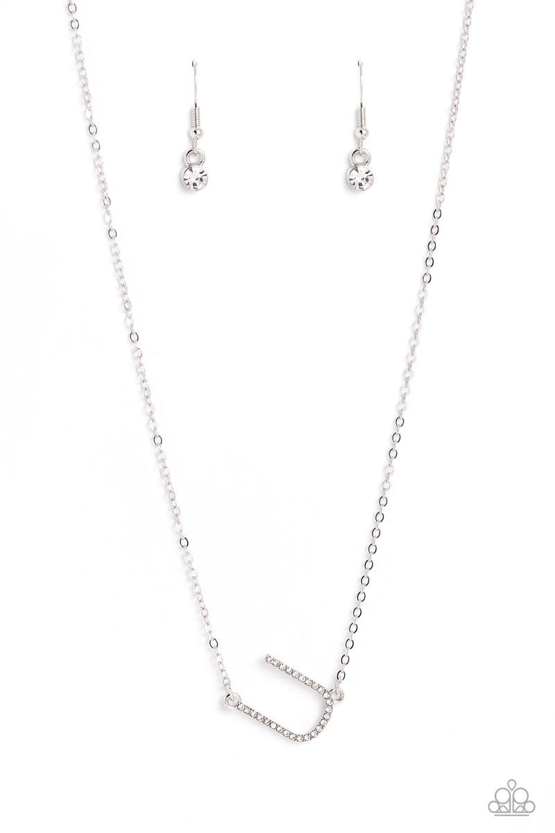 INITIALLY Yours - White - Necklace