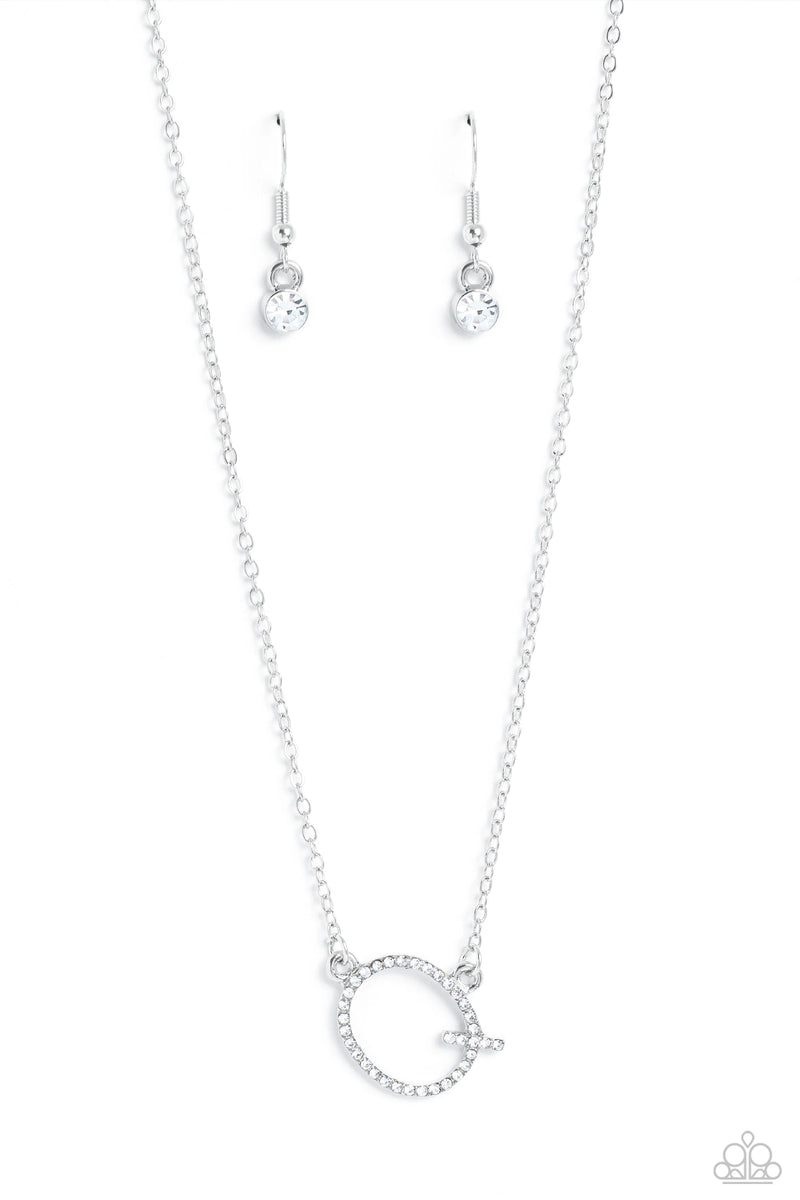 INITIALLY Yours - White - Necklace