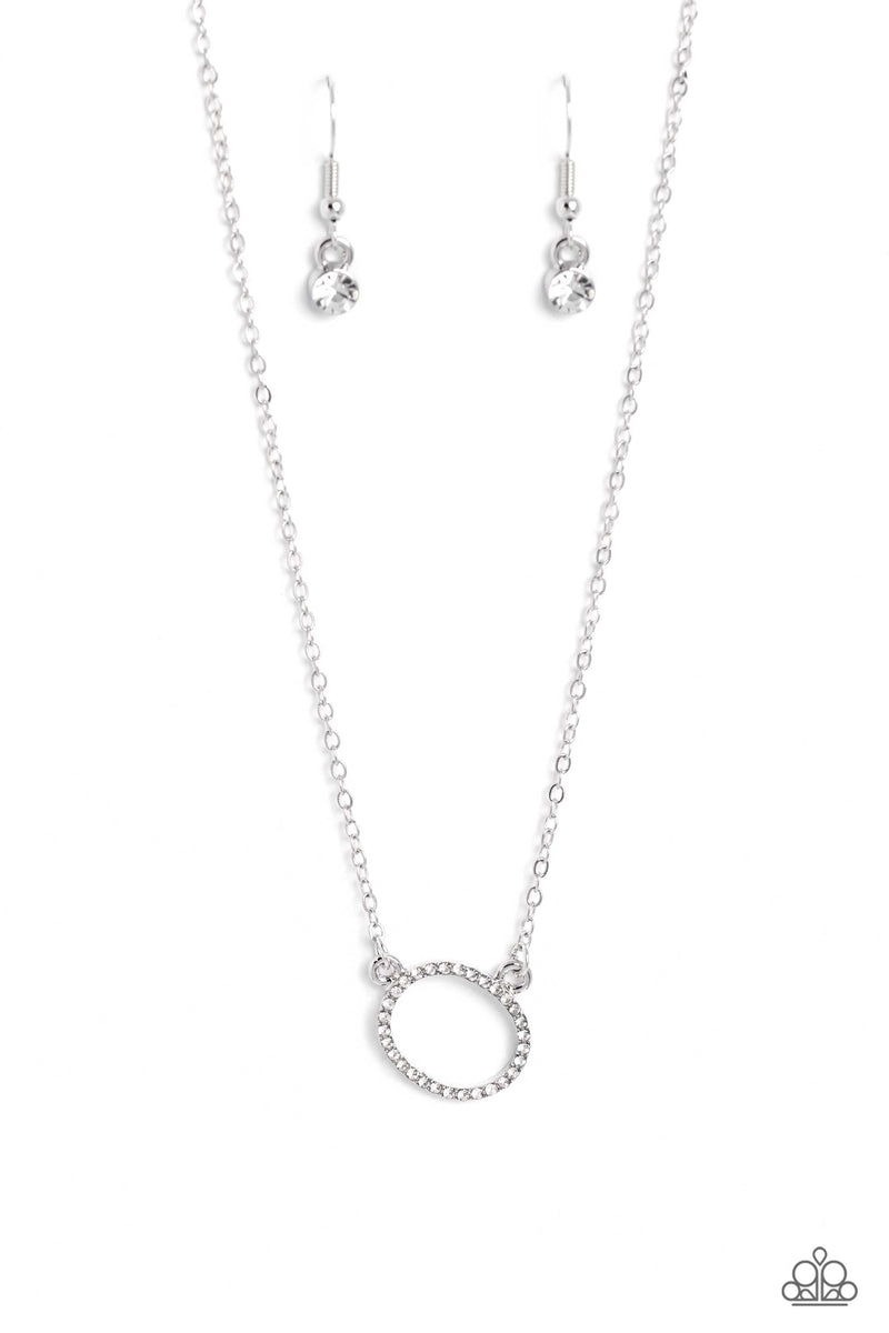 INITIALLY Yours - White - Necklace