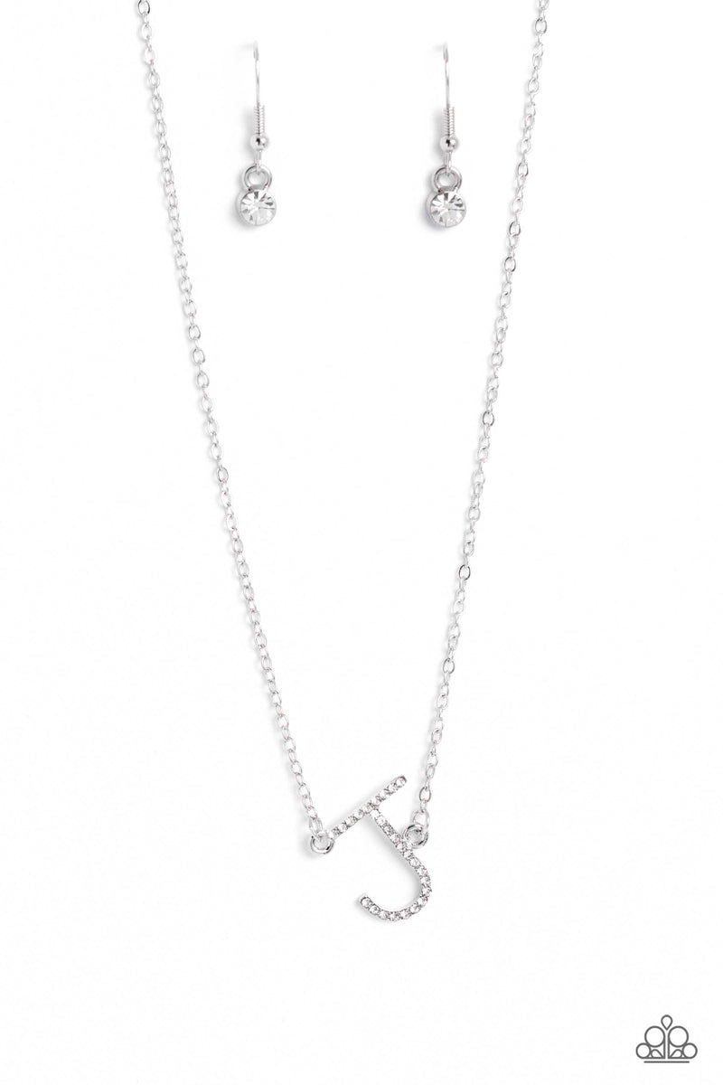 INITIALLY Yours - White - Necklace