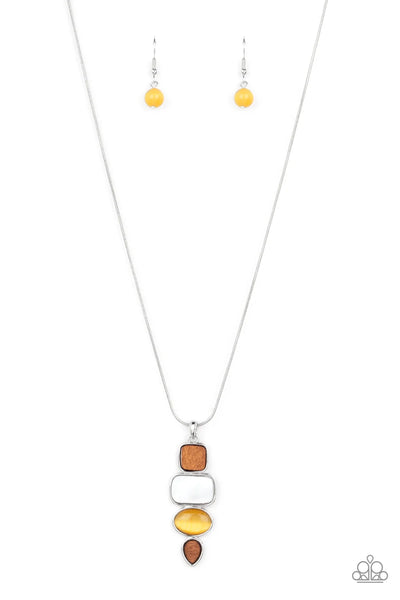 Elemental Energy - Yellow - Necklace