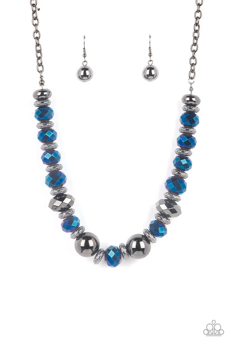 Interstellar Influencer - Blue - Necklace