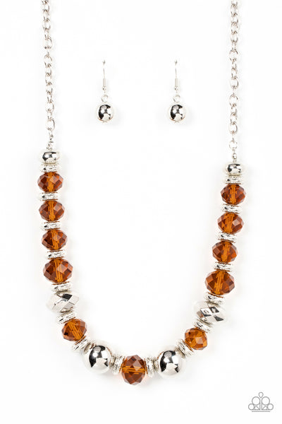 Interstellar Influencer - Brown - Necklace