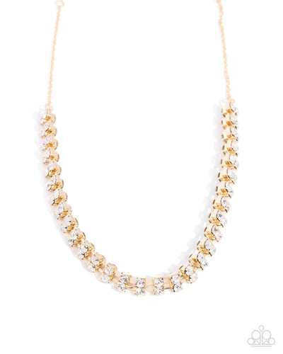 Linked Lady - Gold - Necklace