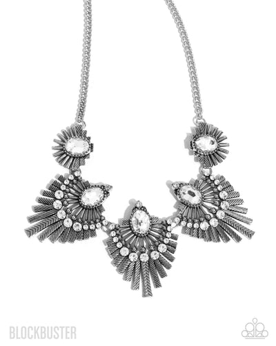 Miss YOU-niverse - Silver - Necklace