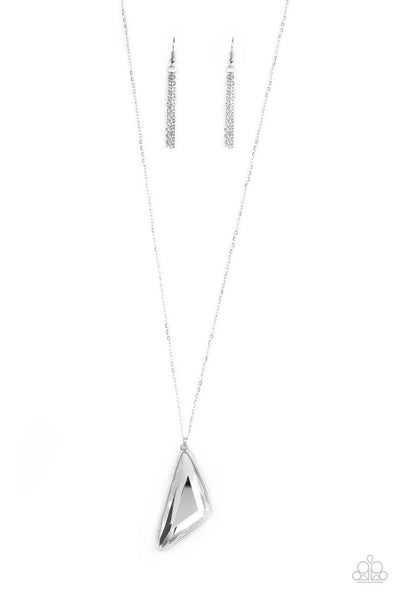 Ultra Sharp - White - Necklace