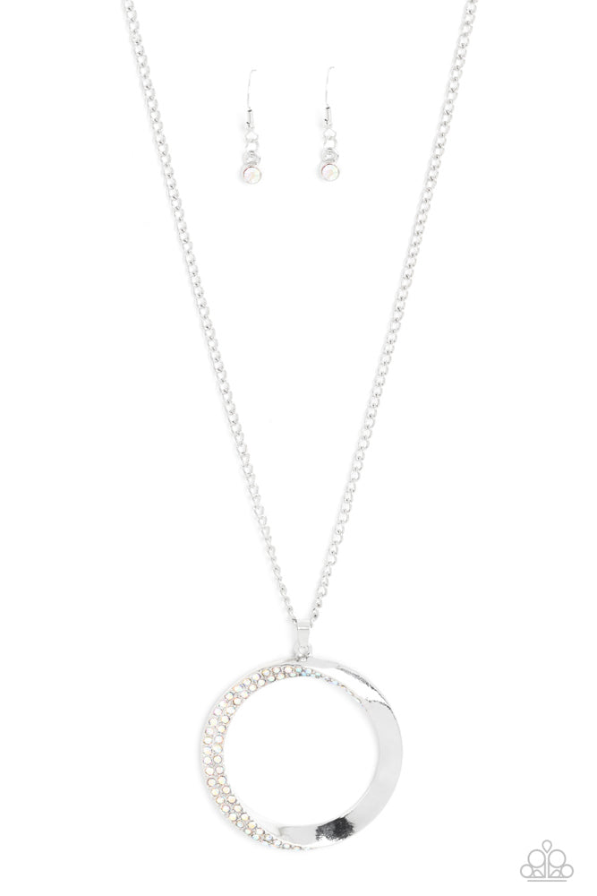 Encrusted Elegance - Multi - Necklace