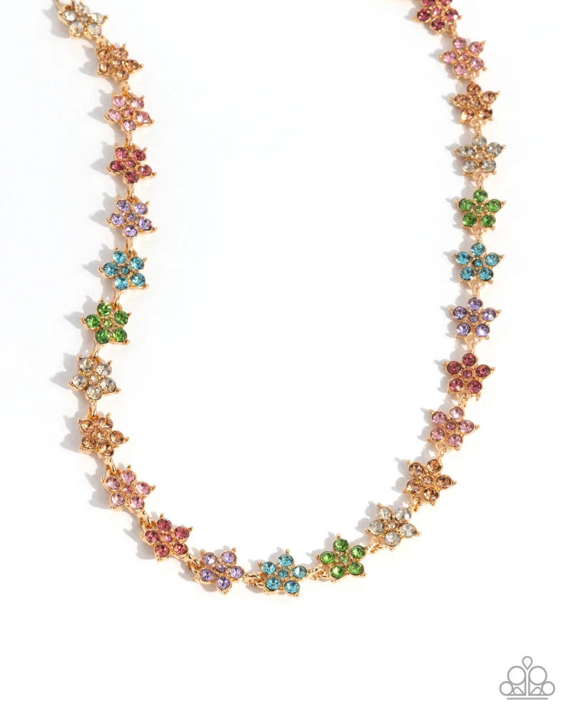 Floral Field - Multi - Necklace