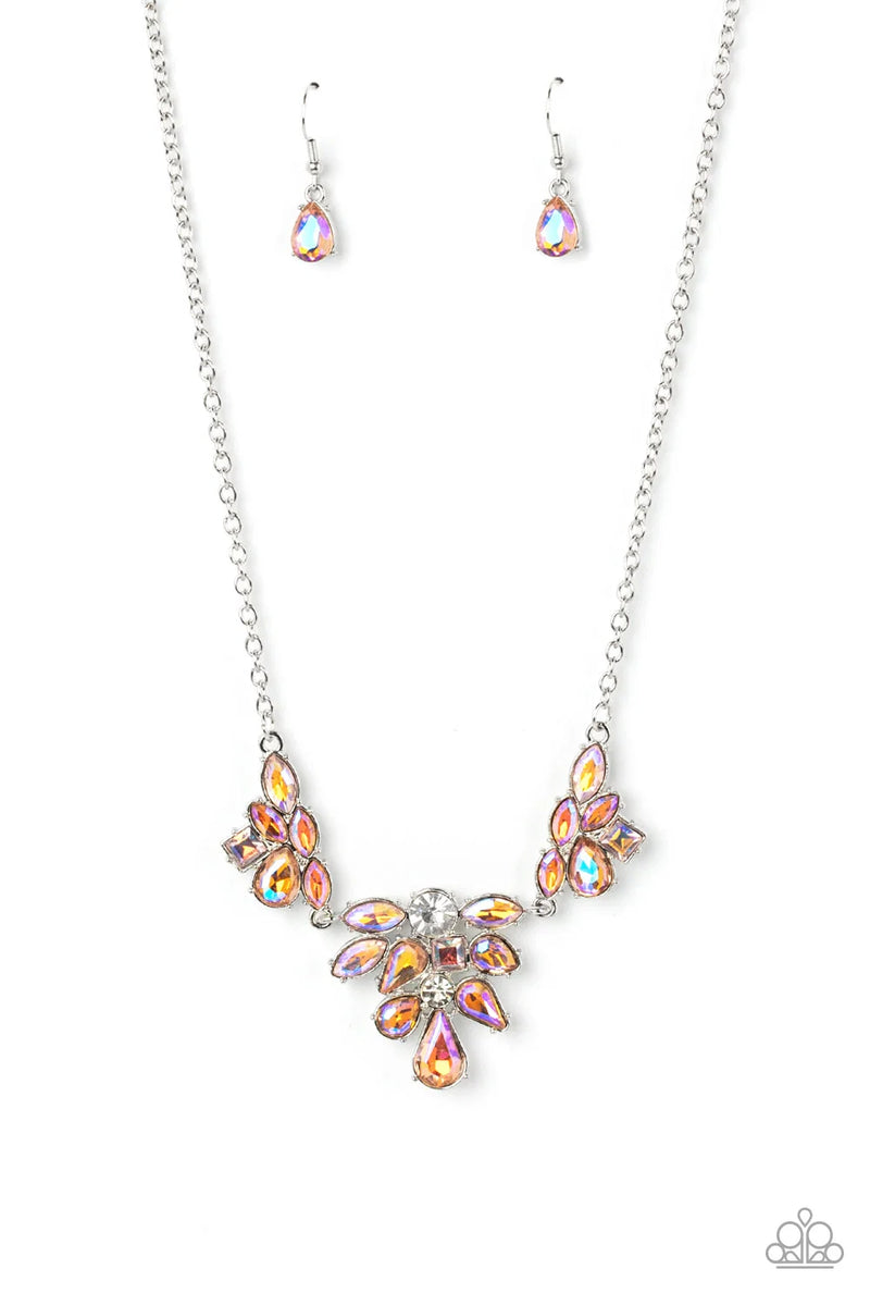 Completely Captivated - Orange - Necklace