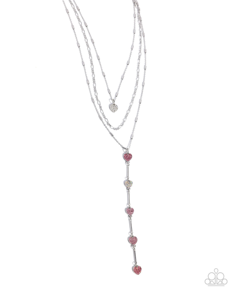 Valiant Valentine - Pink - Necklace