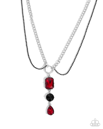 I Like Me Better - Red - Necklace