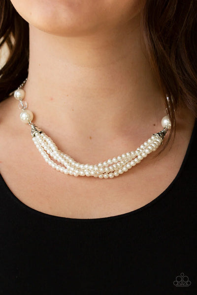 One-WOMAN Show - White - Necklace