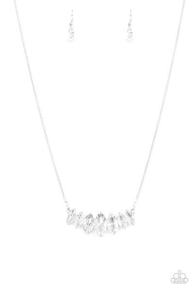 Leading Lady - White - Necklace