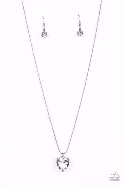 Smitten with Style - White - Necklace