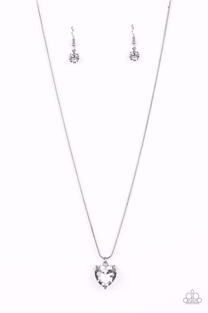 Smitten with Style - White - Necklace