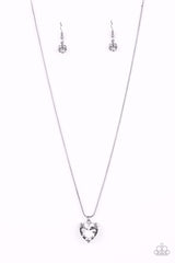 Smitten with Style - White - Necklace