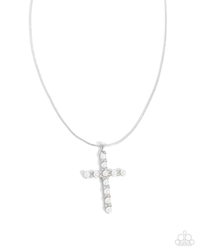 Holy Harmony - White - Necklace