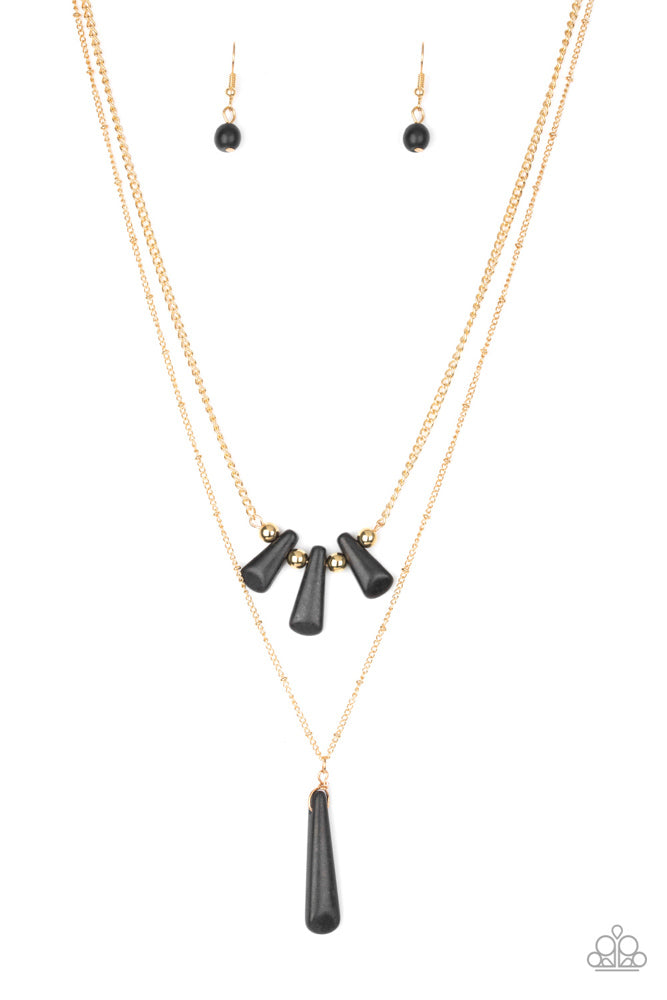 Basic Groundwork - Black - Necklace