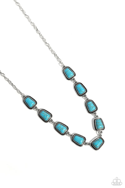 Southern Safari - Blue - Necklace