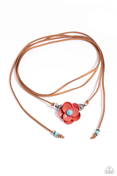 Wanderlust Wrap - Blue - Necklace