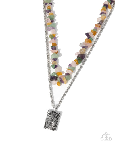 Transformational Tiers - Green - Necklace