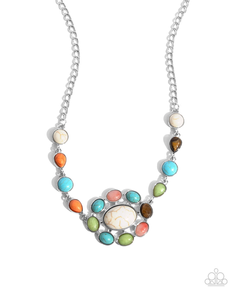 Enigmatic Ease - Multi - Necklace