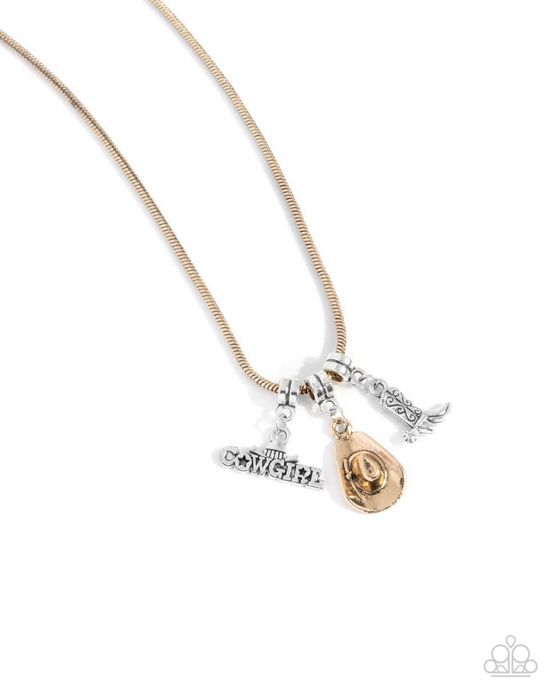 Boy Meets COWGIRL - Multi - Necklace
