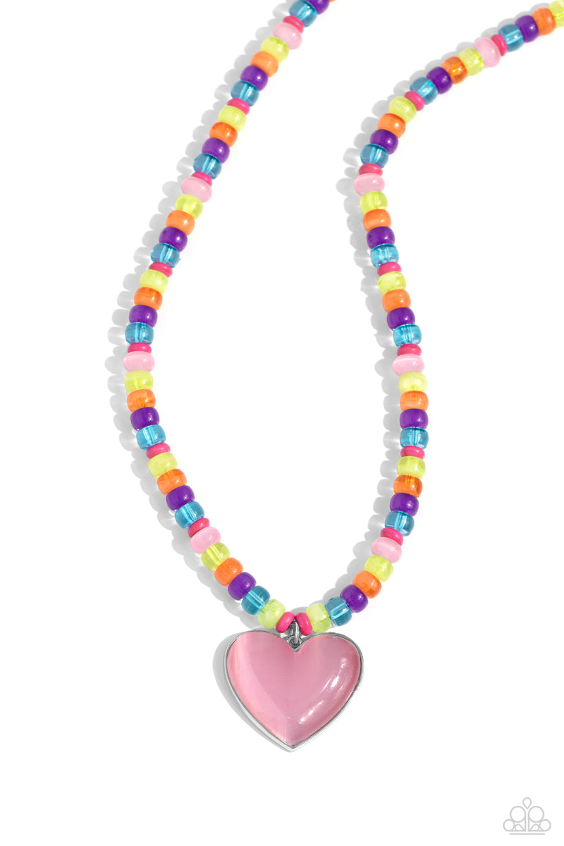 Desertscape Delight - Pink - Necklace