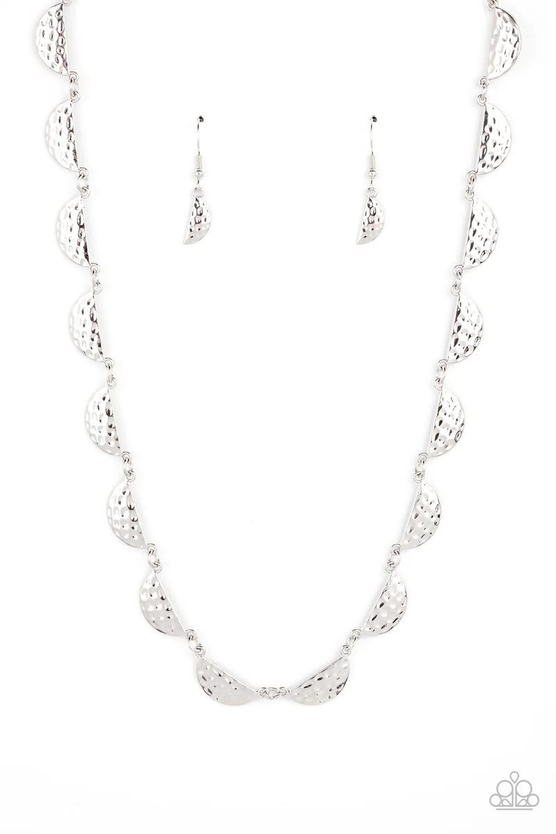 Lunar Jungle - Silver - Necklace