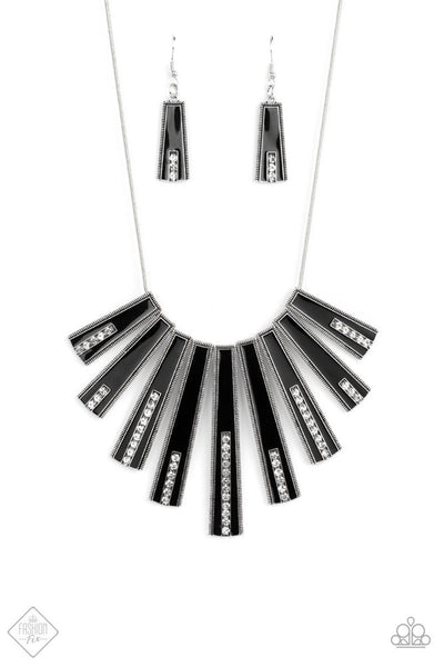 FAN-tastically Deco - Black - Necklace