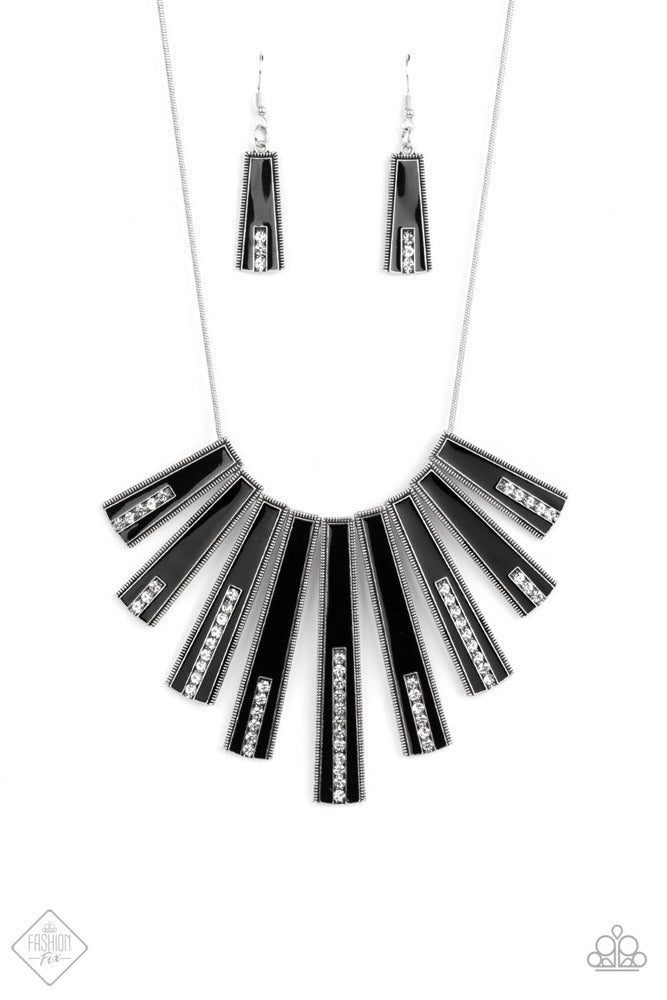 FAN-tastically Deco - Black - Necklace