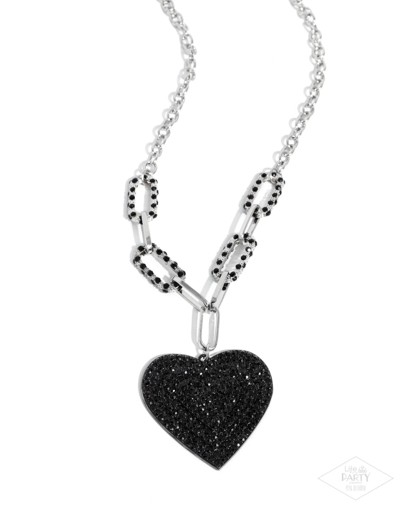 Roadside Romance - Black - Necklace
