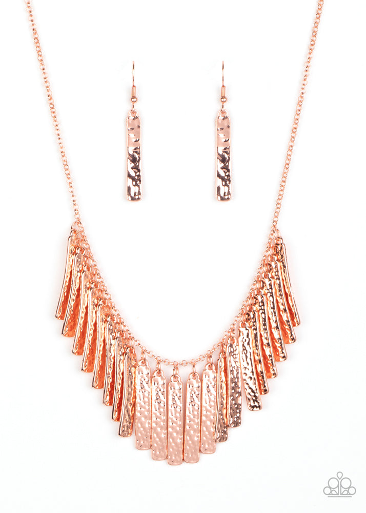 Metallic Muse - Copper - Necklace