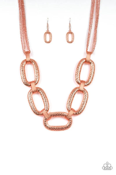 Take Charge - Copper - Necklace
