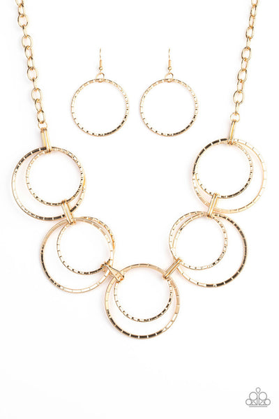 Radiant Revolution - Gold - Necklace