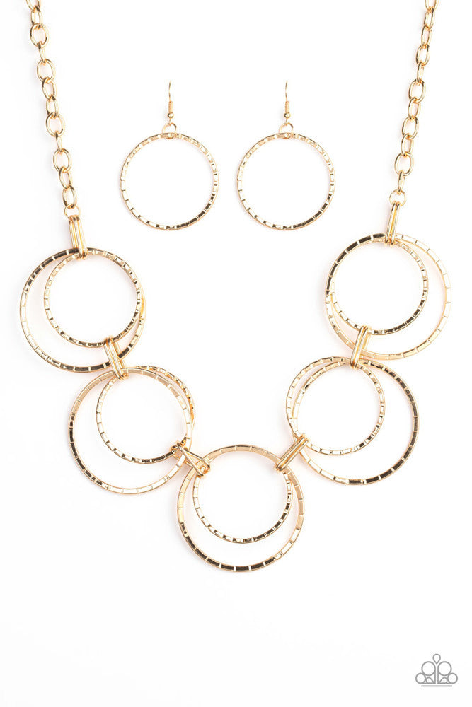 Radiant Revolution - Gold - Necklace