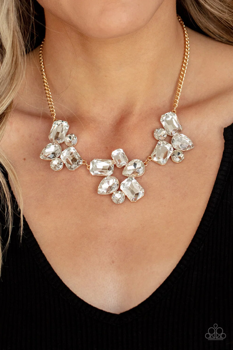Galactic Goddess - Gold - Necklace