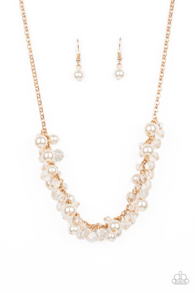 Pardon My FRINGE - Gold - Necklace