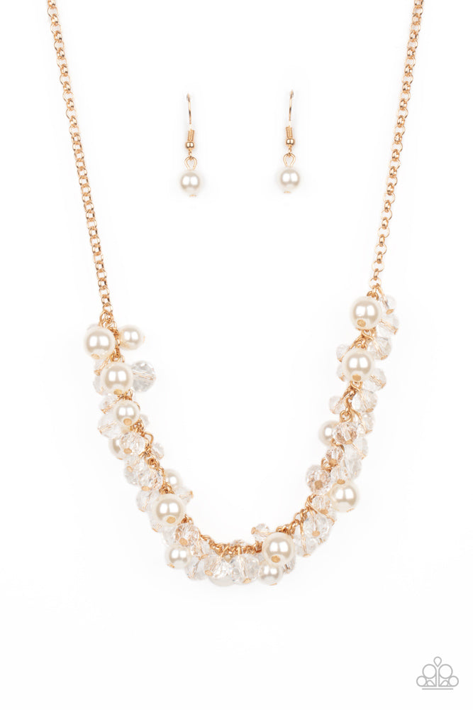 Pardon My FRINGE - Gold - Necklace